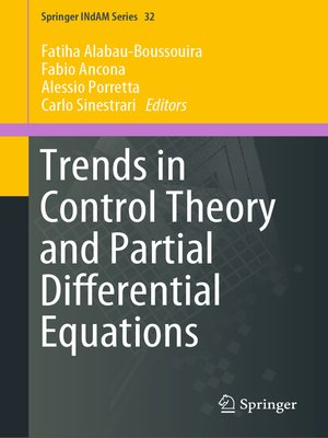 cover image of Trends in Control Theory and Partial Differential Equations